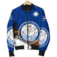 Marshall Islands Special Men's Bomber Jacket - Polynesian Pride