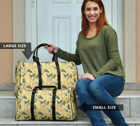 Tropical Flamingo Yellow Hawaii Travel Bag - Polynesian Pride