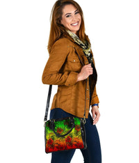 Polynesian Shoulder Handbag - Reggae Hibiscus Patterns - Polynesian Pride