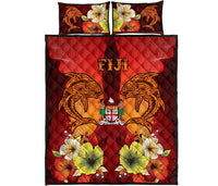 FIji Quilt Bed Sets - Tribal Tuna Fish - Polynesian Pride