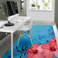 Hibiscus Art Area Rug AH - Polynesian Pride