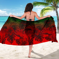 Polynesian Sarong - Red Hibiscus Patterns - Polynesian Pride