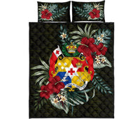 Tonga Polynesian Quilt Bed Set - Special Hibiscus - Polynesian Pride