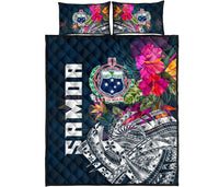 Samoa Quilt Bed Set - Samoan Summer Vibes - Polynesian Pride