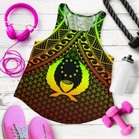 Polynesian Pohnpei Women's Racerback Tank - Reggae Vintage Polynesian Patterns Art - Polynesian Pride