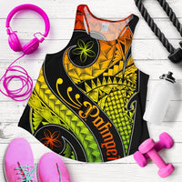 Pohnpei Women's Racerback Tank - Polynesian Decorative Patterns Art - Polynesian Pride