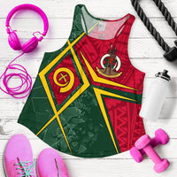 Vanuatu Women's Tank - Vanuatu Legend Red - Polynesian Pride