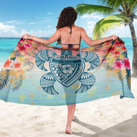 Hawaii Turtle Ohana Stary Night Hibiscus Sarong - Polynesian Pride