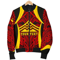Hawaii Custom Personalised Men's Bomber Jacket - Protect Mauna Kea - Polynesian Pride