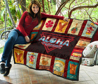 Vintage Hawaii Premium Quilt - Polynesian Pride