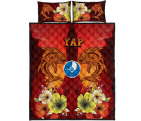 Yap Quilt Bed Sets - Tribal Tuna Fish - Polynesian Pride