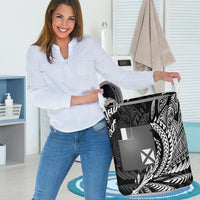 Wallis and Futuna Laundry Basket - Custom Personalised Wings Style - Polynesian Pride