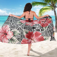 Polynesian Sarong - Hibiscus Tropical Leaves Pattern - Polynesian Pride