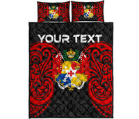 Tonga Polynesian Custom Personalised Quilt Bed Set - Tongan Spirit - Polynesian Pride