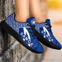 Samoa Sporty Sneakers - Transit Blue Style - Polynesian Pride