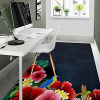 Jungle Hibiscus Area Rug - Polynesian Pride