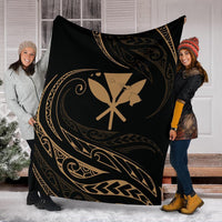 Kanaka Premium Blanket - Gold - Frida Style - Polynesian Pride