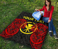 Polynesian Custom Personalised Hawaii Premium Quilt - Hawaiian Spirit - Polynesian Pride