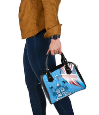 Fiji Polynesian Shoulder Handbag - Fiji Flag - Polynesian Pride