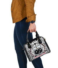 Samoa Shoulder Handbag - Samoa Coat Of Arm - Polynesian Pride