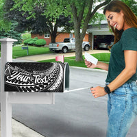 Palau Mailbox Cover - Custom Personalised Tropical Flowers Style - Polynesian Pride