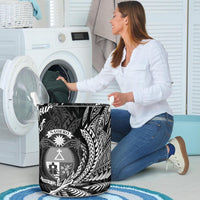 Nauru Laundry Basket - Custom Personalised Wings Style - Polynesian Pride