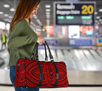 Polynesian Seamless Red Hawaii Travel Bag - Polynesian Pride