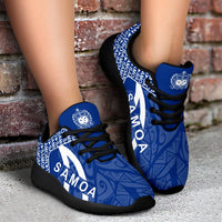 Samoa Sporty Sneakers - Transit Blue Style - Polynesian Pride