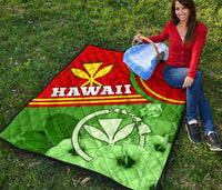 Hawaii Polynesian Premium Quilt - Hawaii Kanaka Maoli - Polynesian Pride