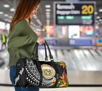 Hawaii Travel Bag - Custom Personalised Seal Spiral Polynesian Patterns - Polynesian Pride