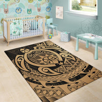 Hawaii Polynesian Turtle Rug - Gray - Polynesian Pride
