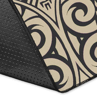 Polynesian Brown Dark Area Rug - Polynesian Pride