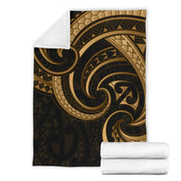 New Zealand Maori Mangopare Premium Blanket Polynesian - Gold - Polynesian Pride