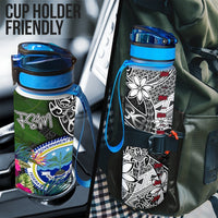 Federated States of Micronesia Hydro Tracking Bottle - Turtle Plumeria Banana Leaf - Polynesian Pride