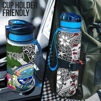 Federated States of Micronesia Hydro Tracking Bottle White - Turtle Plumeria Banana Leaf - Polynesian Pride