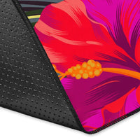 Samoa Area Rugs Hibiscus Polynesian Pattern - Polynesian Pride