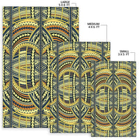 Polynesian Yellow Area Rug - Polynesian Pride