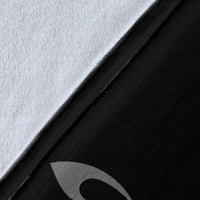 Hawaii Premium Blanket - Hawaii Turtle Plumeria Grey - Polynesian Pride