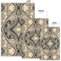 Hawaii Area Rug Polynesian Plumeria Mix AH - Polynesian Pride