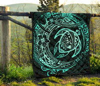 Hawaiian Turtle Polynesian Premium Quilt - Polynesian Pride