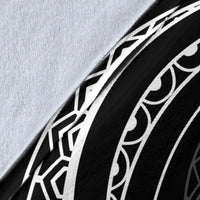 Kanaka Premium Blanket - White - Frida Style - Polynesian Pride