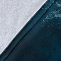 Kanaka Maoli (Hawaiian) Premium Blanket - Sea Turtle Tropical Hibiscus And Plumeria - Polynesian Pride