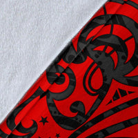 American Samoa Polynesian Premium Blanket - American Samoan Spirit - Polynesian Pride