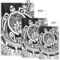 Hawaii Polynesian Turtle Rug - White - Polynesian Pride