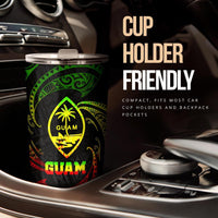 Guam Polynesian Tumbler - Reggae Tribal Wave - Polynesian Pride