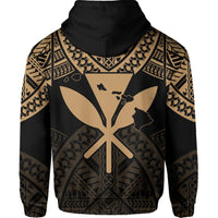 Hawaii Polynesian Hoodie Limited Tab Style Gold - Polynesian Pride