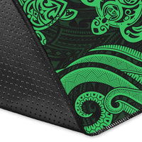 Hawaii Area Rug - Green Tentacle Turtle - Polynesian Pride