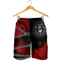 Guam Polynesian Men's Shorts - Polynesian Chain Style - Polynesian Pride