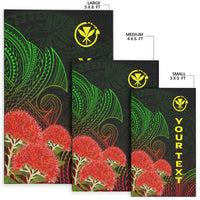 (Custom Personalised) Hawaii Polynesian Area Rug - Ohia Lehua - LT12 - Polynesian Pride