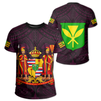 Hawaii Kanaka Maori Polynesian T Shirt Pink Unisex Pink - Polynesian Pride